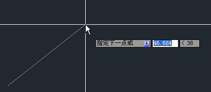 CAD的動(dòng)態(tài)輸入和命令行中輸入的對比