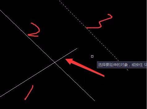 CAD如何延伸或延長(zhǎng)線(xiàn)