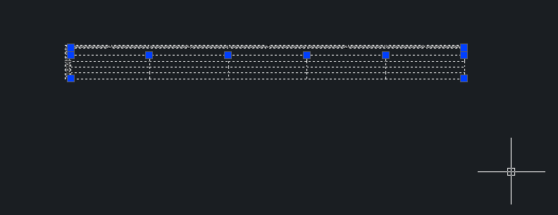 CAD表格單元格線(xiàn)條怎么打散？