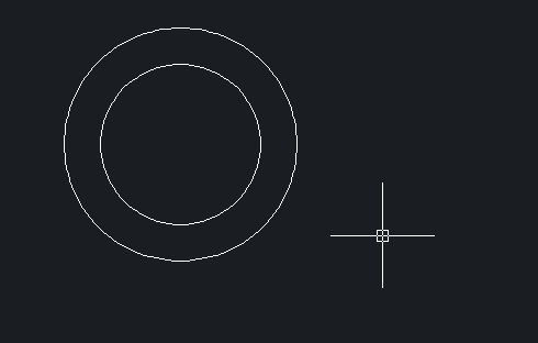CAD中同心圓的畫法 CAD中同心圓的畫法